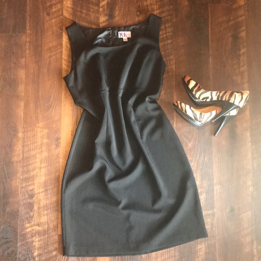 Classic Sleeveless Little Black Dress Sz 12